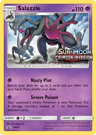 Salazzle - SM73 (Prerelease) — SM Promos