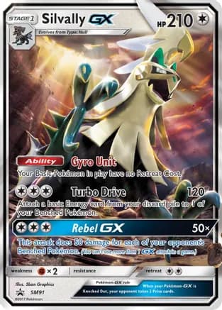 Silvally GX - SM91 — SM Promos