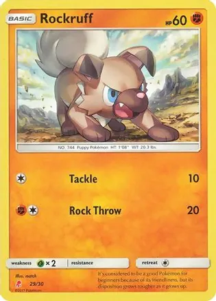 Rockruff (#29) — SM Trainer Kit: Lycanroc & Alolan Raichu