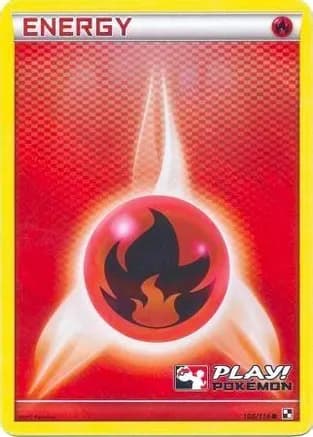 Fire Energy - 106/114 (Play! Pokemon) — League & Championship Cards