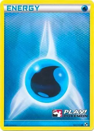 Water Energy - 107/114 (Play! Pokemon) — League & Championship Cards
