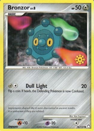 Bronzor - 74/123 — Countdown Calendar Promos Pokémon TCG card by Ken Sugimori