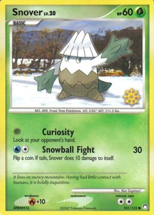 Snover - 101/123 — Countdown Calendar Promos Pokémon TCG card by Ken Sugimori