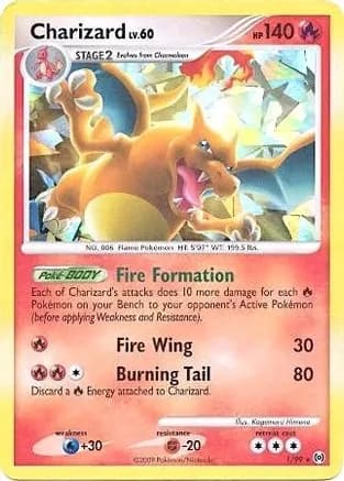 Charizard - 1/99 (Cracked Ice Holo) — Miscellaneous Cards & Products