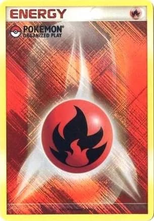 Fire Energy (2009 Unnumbered POP Promo) — League & Championship Cards