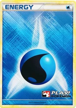 Water Energy (2010 Play! Pokemon) — League & Championship Cards