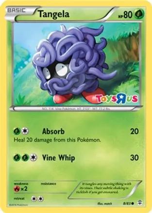 Tangela - 8/83 (Toys R Us Promo) — Miscellaneous Cards & Products