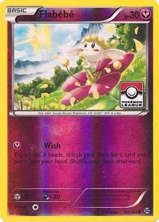 Flabebe - 101/162 (Pokemon League) — League & Championship Cards