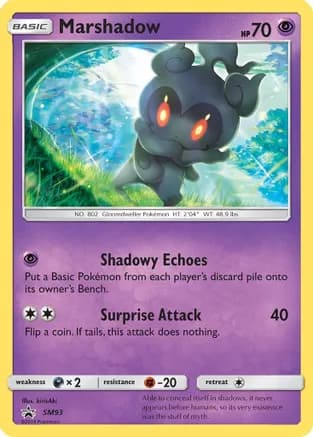 Marshadow - SM93 — SM Promos