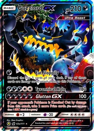 Guzzlord GX - 63a/111 — Alternate Art Promos Pokémon TCG card by Sban Graphics