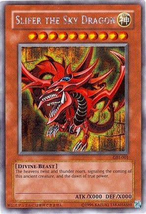 Slifer the Sky Dragon (Secret Rare) — Yu-Gi-Oh! Duel Monsters International: Worldwide Edition