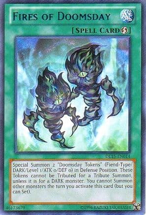 Fires of Doomsday (Blue) — Duelist League Promo