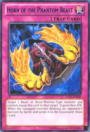 Horn of the Phantom Beast (Blue) — Duelist League Promo