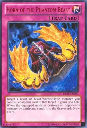 Horn of the Phantom Beast (Red) — Duelist League Promo