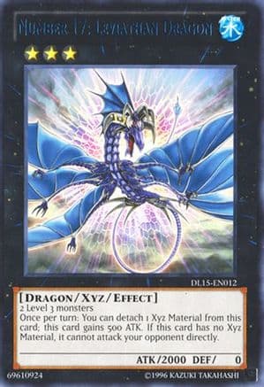 Number 17: Leviathan Dragon (Blue) — Duelist League Promo