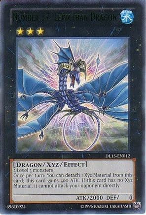 Number 17: Leviathan Dragon (Green) — Duelist League Promo