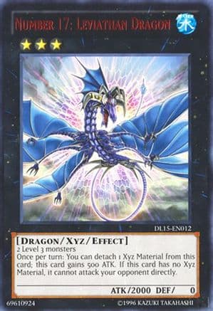 Number 17: Leviathan Dragon (Red) — Duelist League Promo