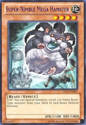 Super-Nimble Mega Hamster (Purple) — Duelist League Promo