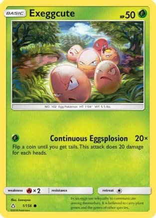 Exeggcute — SM - Ultra Prism Pokémon TCG card by 0313