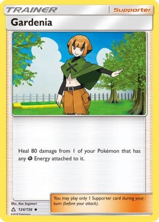 Gardenia — SM - Ultra Prism Pokémon TCG card by Ken Sugimori