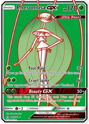 Pheromosa GX (Full Art) — SM - Ultra Prism