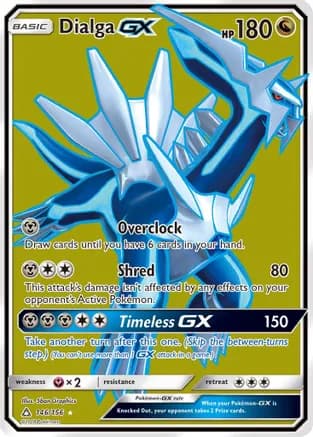 Dialga GX (Full Art) — SM - Ultra Prism