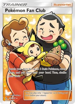 Pokemon Fan Club (Full Art) — SM - Ultra Prism