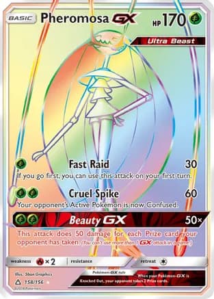 Pheromosa GX (Secret Rare) — SM - Ultra Prism