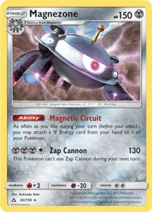 Magnezone - 83/156 (Prerelease Kit Exclusive) — Deck Exclusives Pokémon TCG card by Yoshinobu Saito