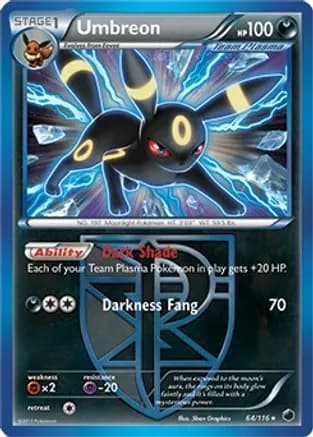 Umbreon - 64/116 — Deck Exclusives