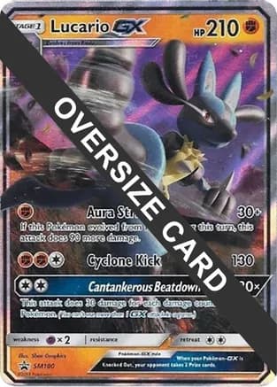 Lucario GX - SM100 — Jumbo Cards