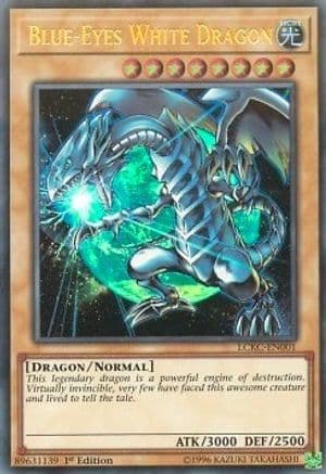 Blue-Eyes White Dragon (Version 3) — Yu-Gi-Oh! card
