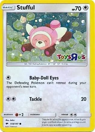 Stufful - 110/147 (Toys R Us) — Miscellaneous Cards & Products