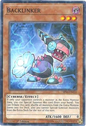 Backlinker (Starfoil) — Star Pack VRAINS Yu-Gi-Oh! card by KAZUKI TAKAHASHI