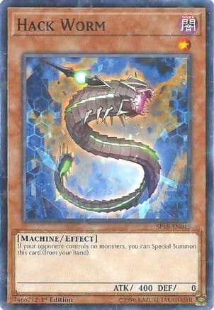 Hack Worm (Starfoil) — Star Pack VRAINS Yu-Gi-Oh! card by KAZUKI TAKAHASHI