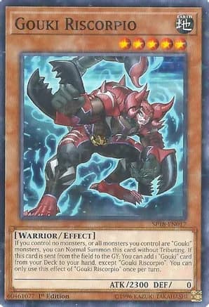 Gouki Riscorpio (Starfoil) — Star Pack VRAINS