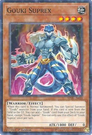 Gouki Suprex (Starfoil) — Yu-Gi-Oh! card
