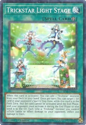 Trickstar Light Stage (Starfoil) — Star Pack VRAINS Yu-Gi-Oh! card by KAZUKI TAKAHASHI