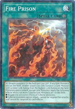 Fire Prison (Starfoil) — Yu-Gi-Oh! card