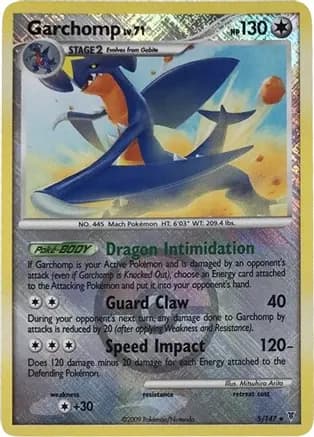 Garchomp - 5/147 (Championship Promo) — League & Championship Cards