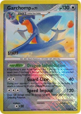 Garchomp - 5/147 (Championship Promo) [Staff]