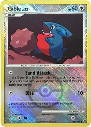 Gible - 106/147 (Championship Promo) — League & Championship Cards