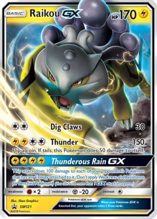 Raikou GX — SM Promos
