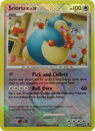 Snorlax - 33/111 (League Promo) — League & Championship Cards