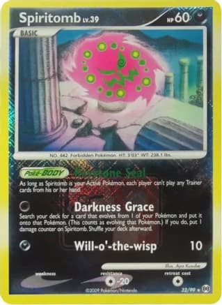 Spiritomb - 32/99 (League Promo) — League & Championship Cards Pokémon TCG card by Ken Sugimori