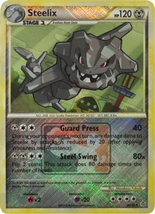 Steelix - 24/95 (League Promo) — League & Championship Cards