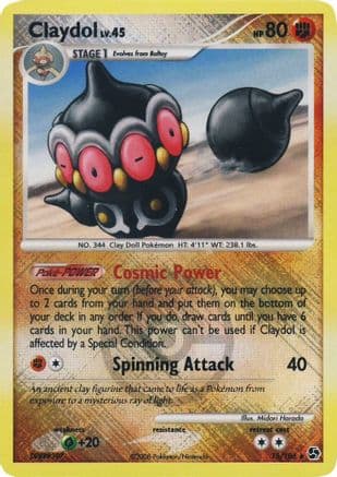 Claydol - 15/106 (League Promo) — League & Championship Cards Pokémon TCG card by Masakazu Fukuda