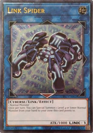 Link Spider (UTR) — OTS Tournament Pack 7 Yu-Gi-Oh! card by KAZUKI TAKAHASHI