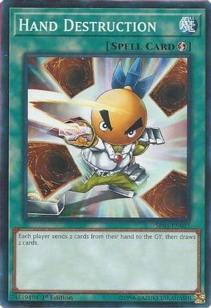 Hand Destruction — Yu-Gi-Oh! card