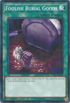 Foolish Burial Goods — Structure Deck: Lair of Darkness Yu-Gi-Oh! card by KAZUKI TAKAHASHI